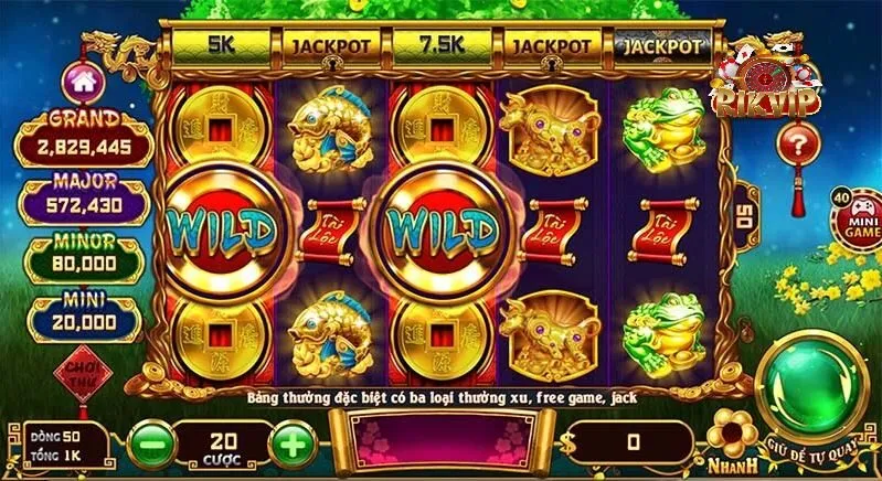 Cung Hỷ Phát Tài – Game Hay Hấp Dẫn Nhất Trên Rikvip Tỷ lệ trả thưởng Cung Hỷ Phát Tài Rikvip hấp dẫn nhất thị trường