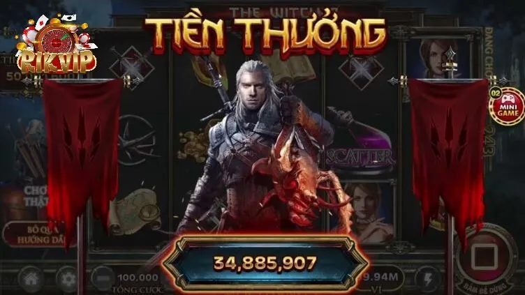 Gợi ý các sảnh game Nổ Hũ The Witcher quốc tế đáng giải trí tại Rikvip